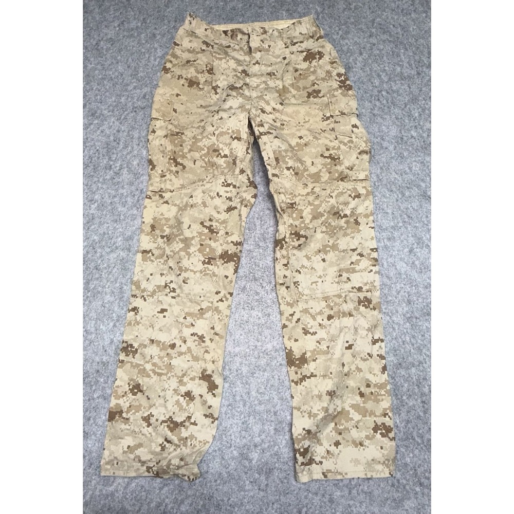 USMC Desert MARPAT Camo Trouser Pants MCCUU Sz Medium Long Marine Corps